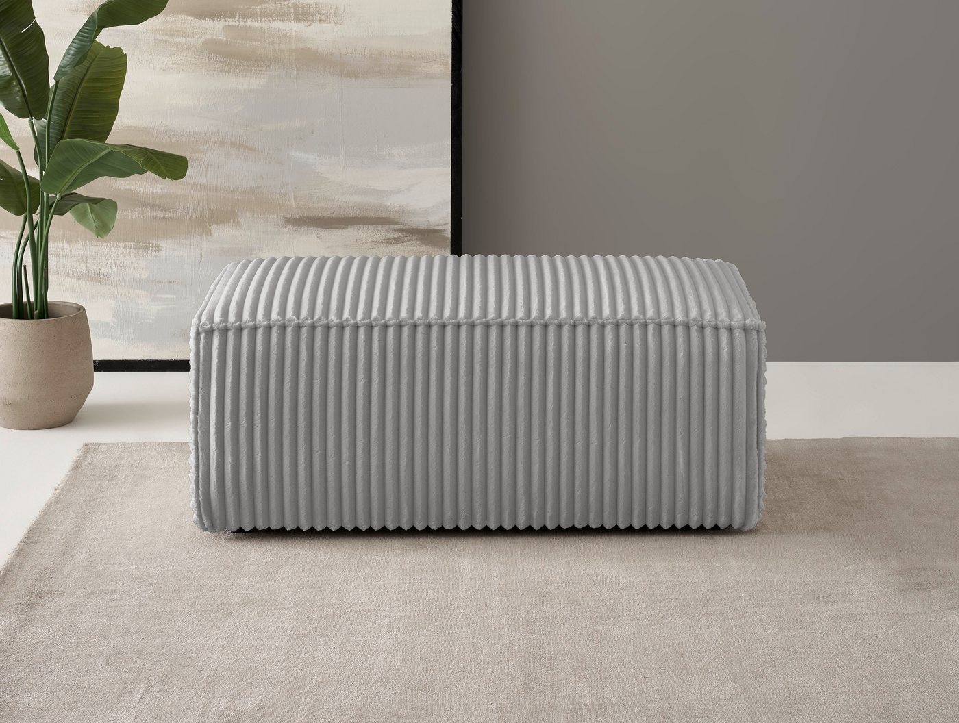 andas Hocker FINNLEY, passend zur Polster-Serie FINNLEY andas Hocker FINNLEY, passend zur Polster-Serie FINNLEY von andas
