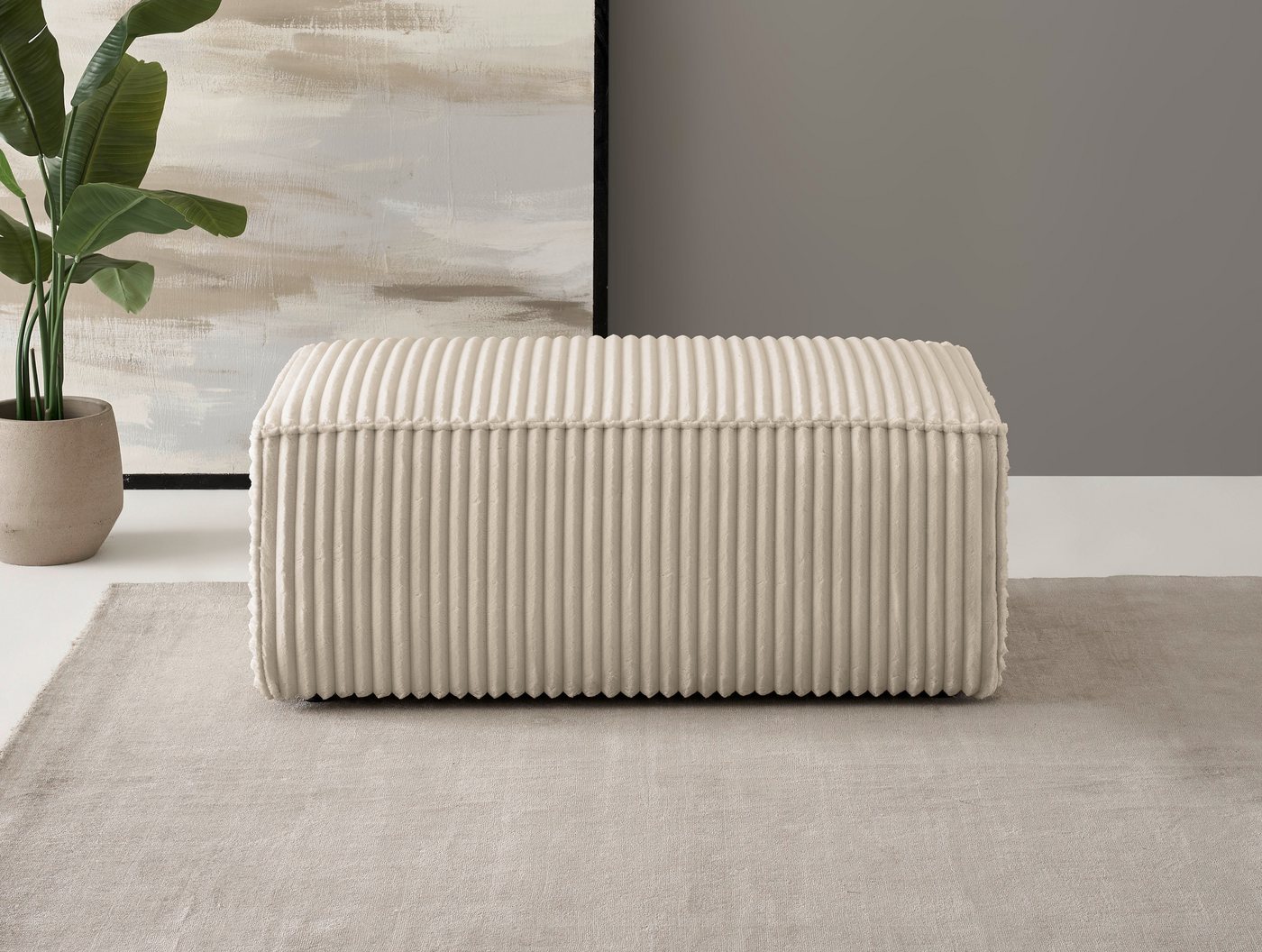 andas Hocker FINNLEY, passend zur Polster-Serie FINNLEY andas Hocker FINNLEY, passend zur Polster-Serie FINNLEY von andas