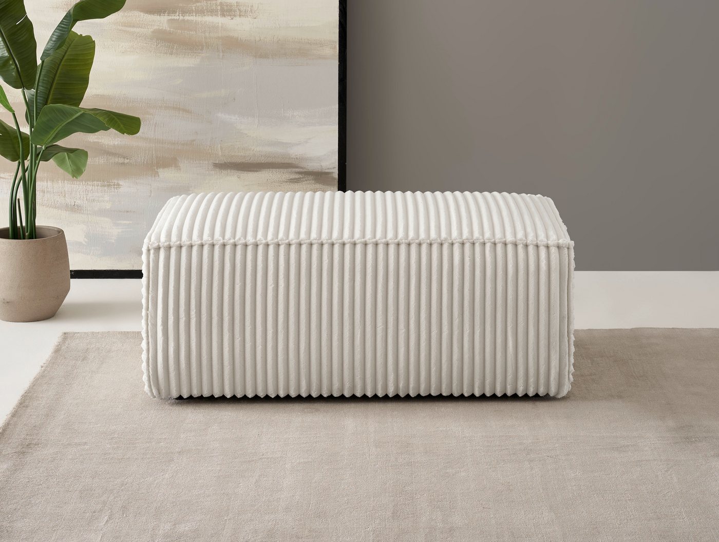 andas Hocker FINNLEY, passend zur Polster-Serie FINNLEY andas Hocker FINNLEY, passend zur Polster-Serie FINNLEY von andas