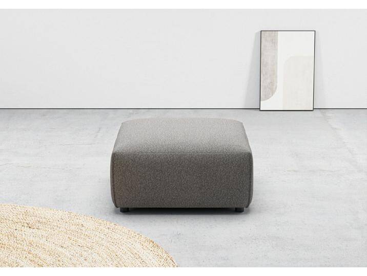 andas Hocker Glimminge auch in Breitcord, Feincord und Easy care-Bezug, passend zur Serie Glimminge , grau, grey von andas