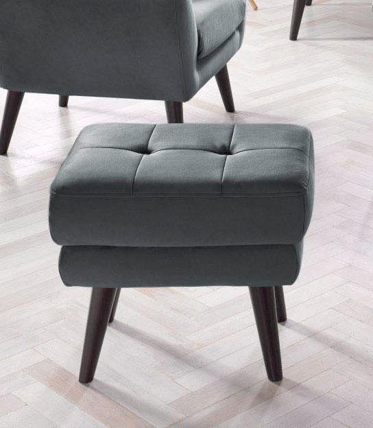 andas Hocker Hemmink, mit Knopfheftung von andas