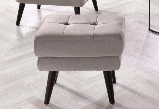 andas Hocker Hemmink, mit Knopfheftung andas Hocker Hemmink, mit Knopfheftung von andas