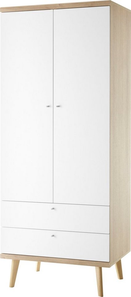 andas Kleiderschrank MERLE Kleiderschrank mit Schubladen, Schlafzimmerschrank, Garderobe im skandinavischen Design, aus FSC®-zertifiziertem Holzwerkstoff andas Kleiderschrank MERLE Kleiderschrank mit Schubladen, Schlafzimmerschrank, Garderobe im skandinavischen Design, aus FSC®-zertifiziertem Holzwerkstoff von andas