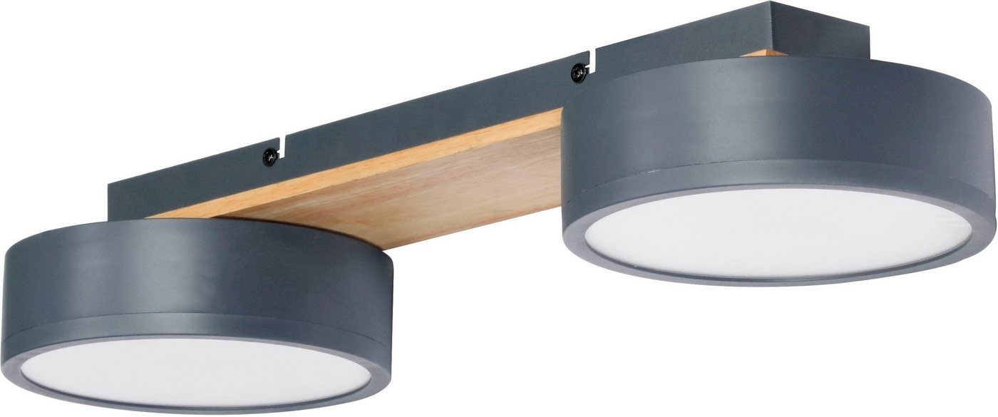 andas LED Deckenleuchte Fjälla, LED fest integriert, Warmweiß, Dimmbar, 3-stufen schaltbar, Dimmbar über Wandschalter andas LED Deckenleuchte Fjälla, LED fest integriert, Warmweiß, Dimmbar, 3-stufen schaltbar, Dimmbar über Wandschalter von andas