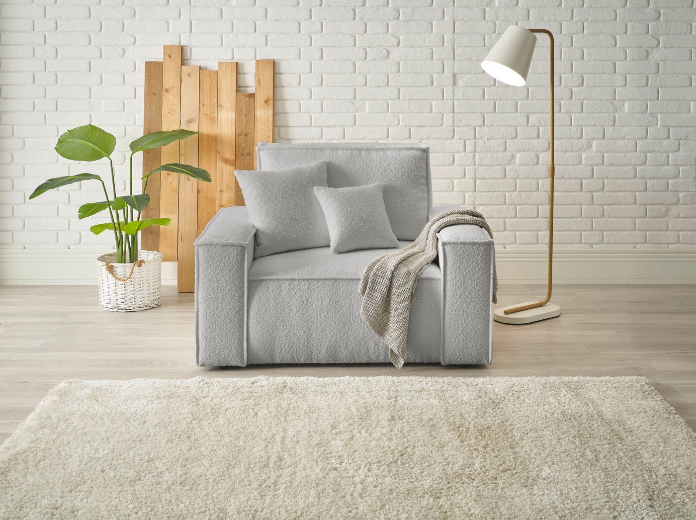 andas Loveseat Finnley (1-St), passend zur Polster-Serie Finnley von andas