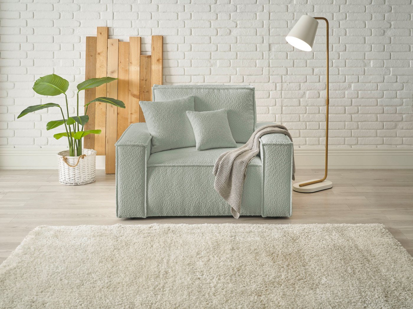 andas Loveseat Finnley (1-St), passend zur Polster-Serie Finnley von andas