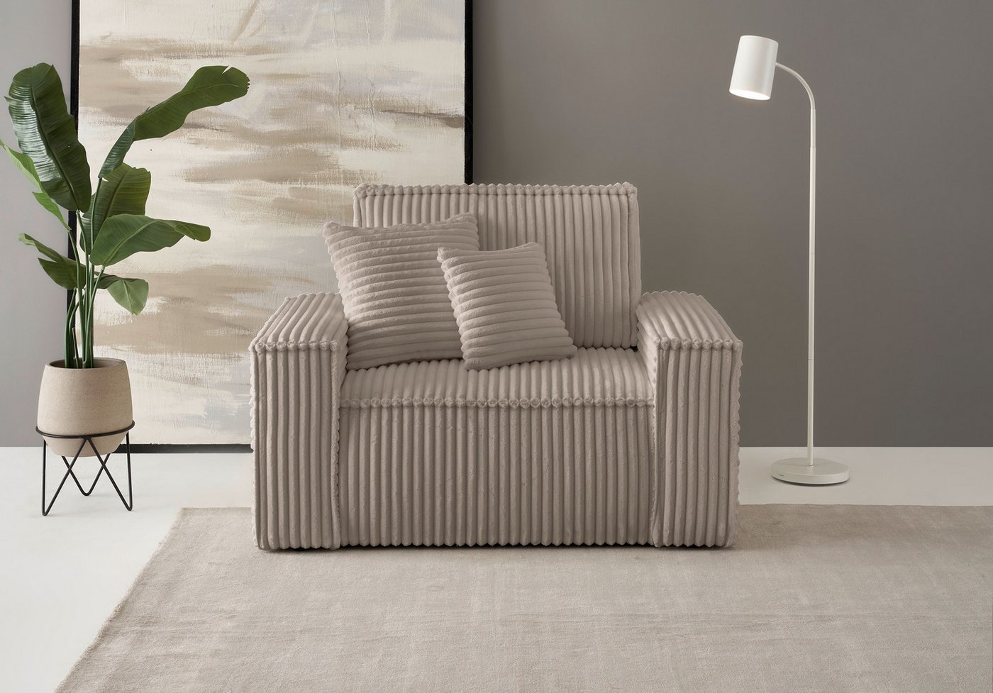 andas Loveseat Finnley (1-St), passend zur Polster-Serie Finnley von andas