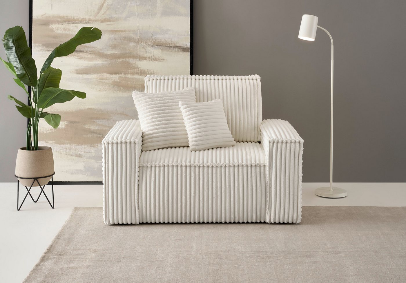 andas Loveseat Finnley (1-St), passend zur Polster-Serie Finnley von andas