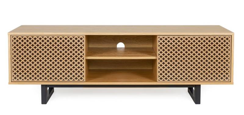 andas Lowboard, Kommode mit besonderem Print, push-to-open Funktion von andas