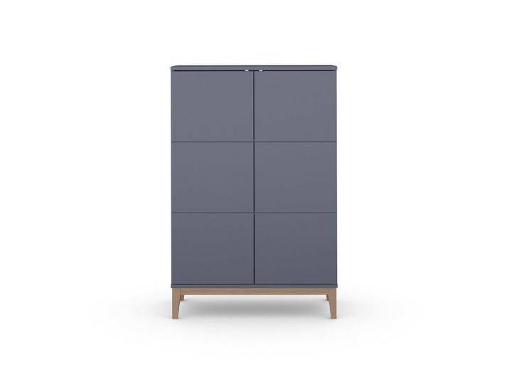 andas Midischrank Maryd (1-St) Untergestell in Holzoptik, grau, Wotan Eiche/grau - grau von andas