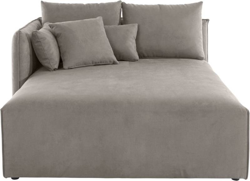 andas Ottomane Nöre, Lounge-Modul - zum eigenen Zusammenstellen, Breite 138cm, Tiefe 168cm von andas