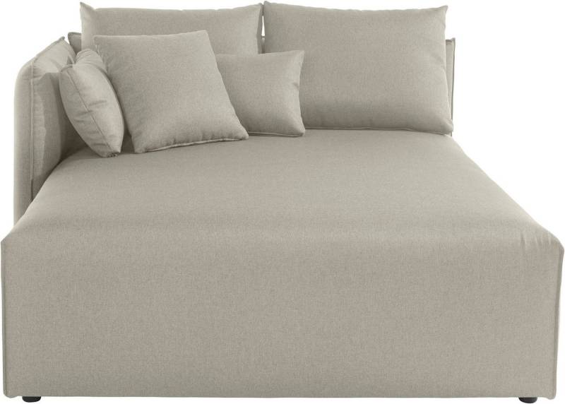 andas Ottomane Nöre, Lounge-Modul - zum eigenen Zusammenstellen, Breite 138cm, Tiefe 168cm von andas