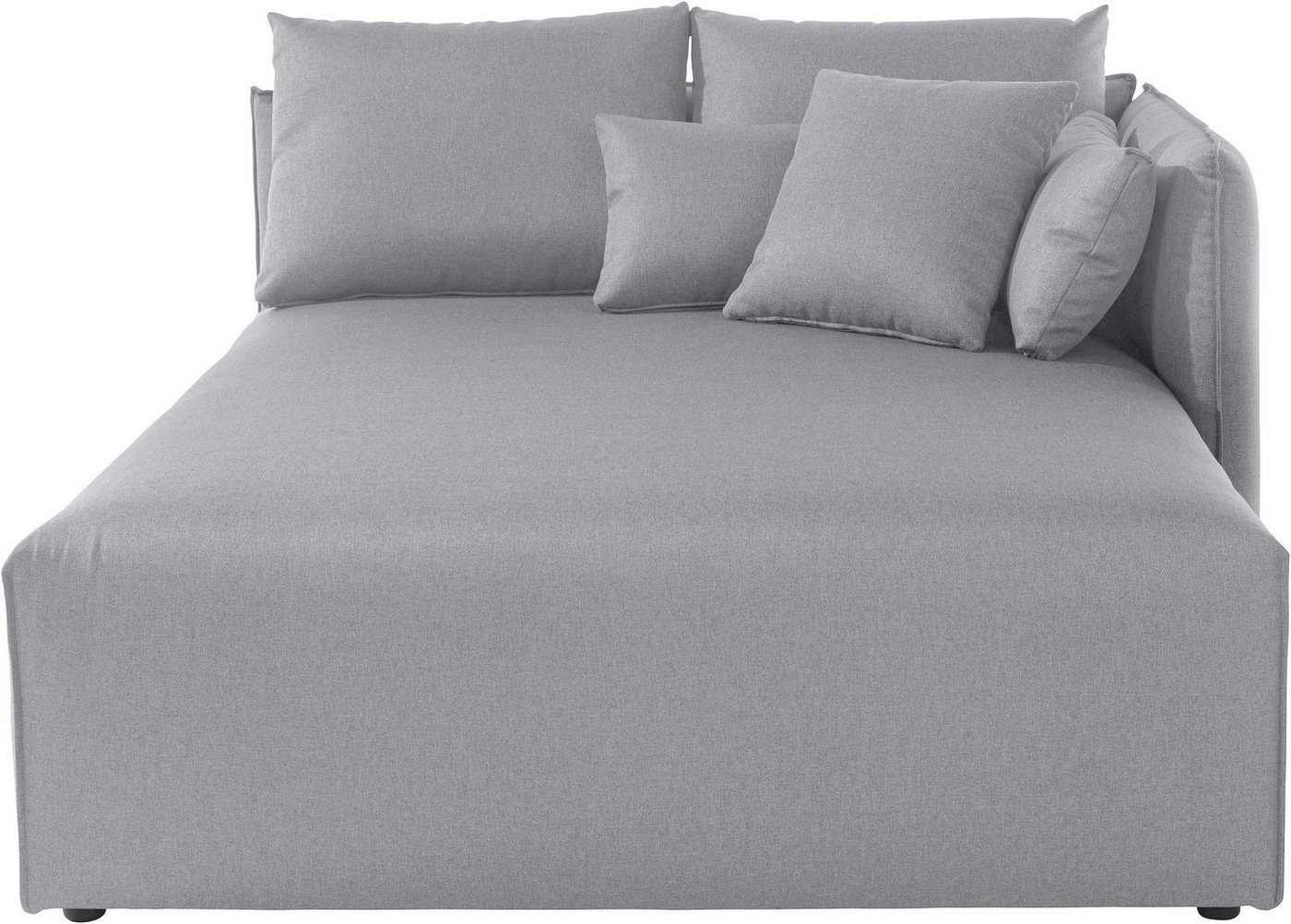 andas Ottomane Nöre, Lounge-Modul - zum eigenen Zusammenstellen, Breite 138cm, Tiefe 168cm von andas