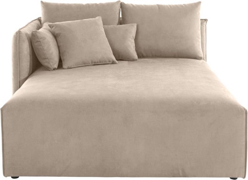 andas Ottomane Nöre, Lounge-Modul - zum eigenen Zusammenstellen, Breite 138cm, Tiefe 168cm von andas