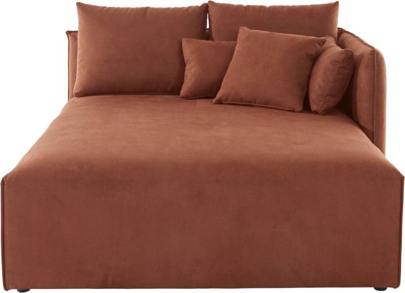 andas Ottomane Nöre, Lounge-Modul - zum eigenen Zusammenstellen, Breite 138cm, Tiefe 168cm von andas