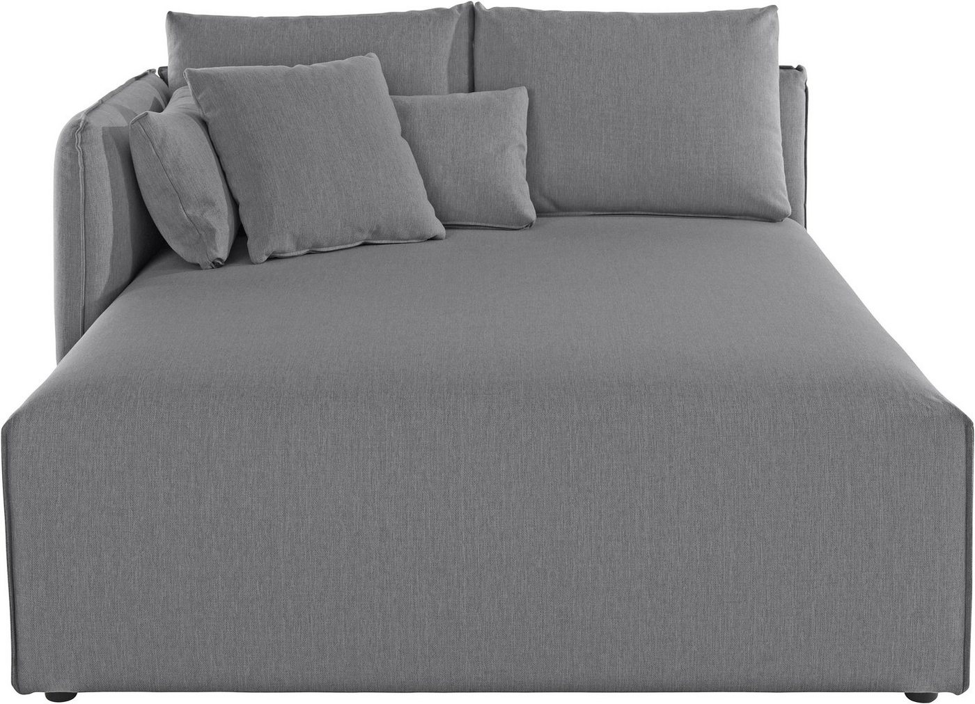 andas Ottomane Nöre, Lounge-Modul - zum eigenen Zusammenstellen, Breite 138cm, Tiefe 168cm von andas