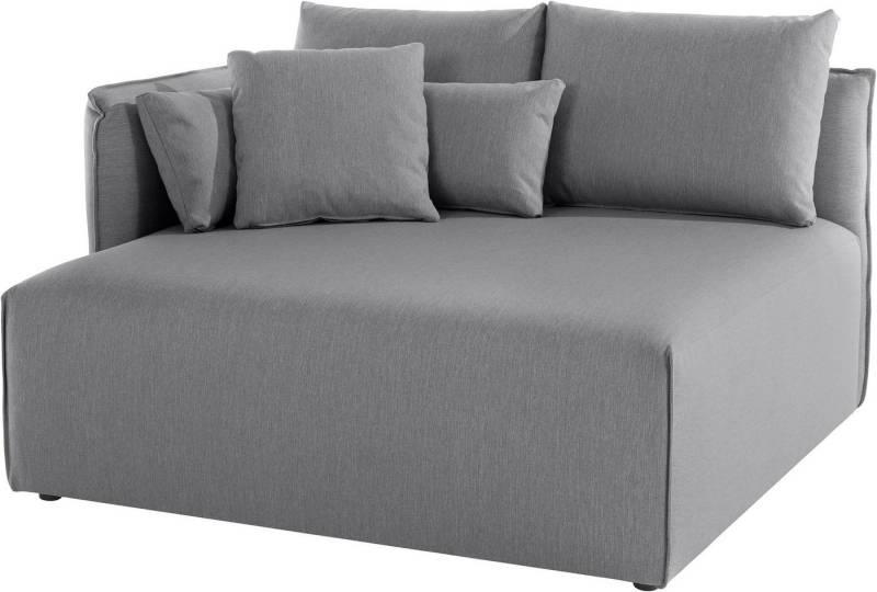 andas Ottomane Nöre, kurzes Lounge-Modul - zum Zusammenstellen, Breite 138 cm, Tiefe 128 cm von andas
