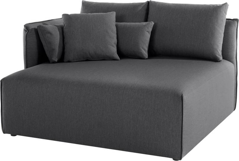 andas Ottomane Nöre, kurzes Lounge-Modul - zum Zusammenstellen, Breite 138 cm, Tiefe 128 cm von andas