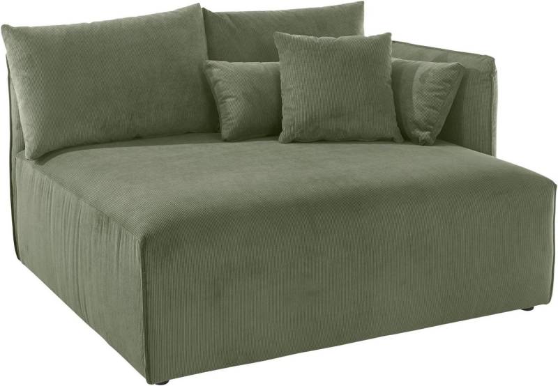 andas Ottomane Nöre, kurzes Lounge-Modul - zum Zusammenstellen, Breite 138 cm, Tiefe 128 cm von andas
