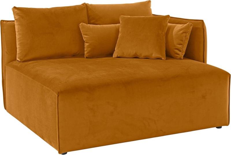 andas Ottomane Nöre, kurzes Lounge-Modul - zum Zusammenstellen, Breite 138 cm, Tiefe 128 cm von andas