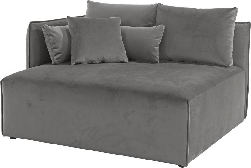 andas Ottomane Nöre, kurzes Lounge-Modul - zum Zusammenstellen, Breite 138 cm, Tiefe 128 cm von andas