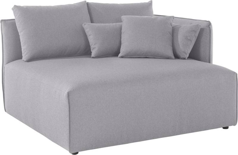 andas Ottomane Nöre, kurzes Lounge-Modul - zum Zusammenstellen, Breite 138 cm, Tiefe 128 cm von andas
