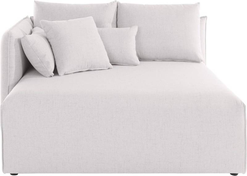 andas Ottomane Nöre, kurzes Lounge-Modul - zum Zusammenstellen, Breite 138 cm, Tiefe 128 cm von andas