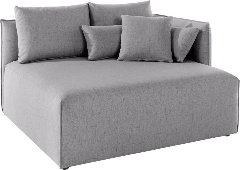 andas Ottomane Nöre, kurzes Lounge-Modul - zum Zusammenstellen, Breite 138 cm, Tiefe 128 cm von andas