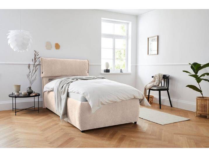 andas Polsterbett Jenson, als Bettgestell oder mit 3 Matratzenarten und Härtegraden, beige, mit Einbaurahmen und 7-Zonen Kaltschaum-Matratze, Kaltschaummatratze andas Polsterbett Jenson, als Bettgestell oder mit 3 Matratzenarten und Härtegraden, beige, mit Einbaurahmen und 7-Zonen Kaltschaum-Matratze, Kaltschaummatratze von andas