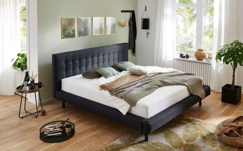 andas Polsterbett Tobjörn, Mit breitem Futon-Rahmen von andas