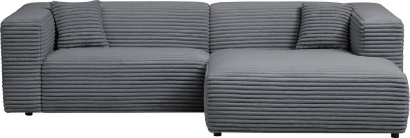 andas Polsterecke BAKELS, Ecksofa-Set mit Hocker, L-Form mit Schlaffunktion, Ecksofa-Set (incl. Hocker) im trendigen Megacord von andas
