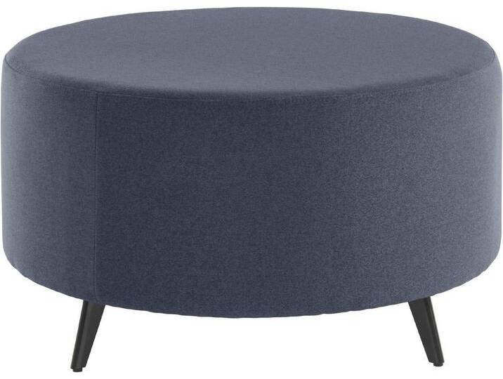 andas Polsterhocker Hulby, passend zur Hulby -Recamiere, blau, dunkelblau von andas