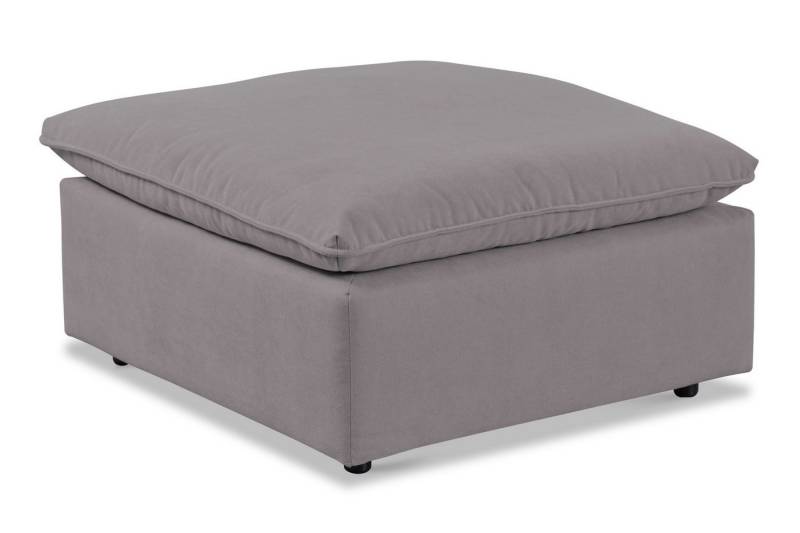 andas Polsterhocker Venslev, schöne Ergänzung für das Sofa von andas