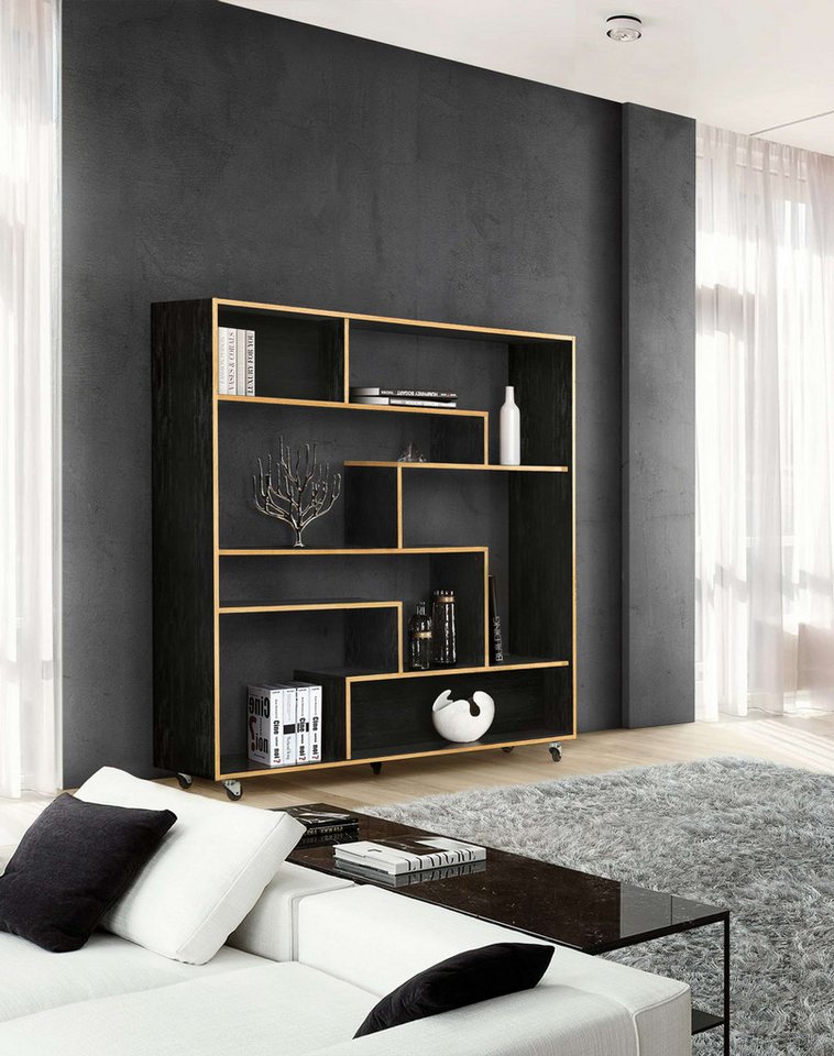 andas Raumteilerregal Sten, auf Rollen, mit viel Stauraum, FSC®-zertifiziert andas Raumteilerregal Sten, auf Rollen, mit viel Stauraum, FSC®-zertifiziert von andas