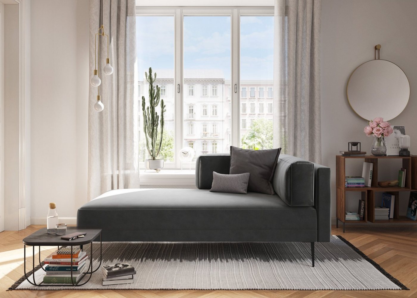 Home affaire Recamiere Bihult, Armlehne links oder rechts bestellbar von Home affaire