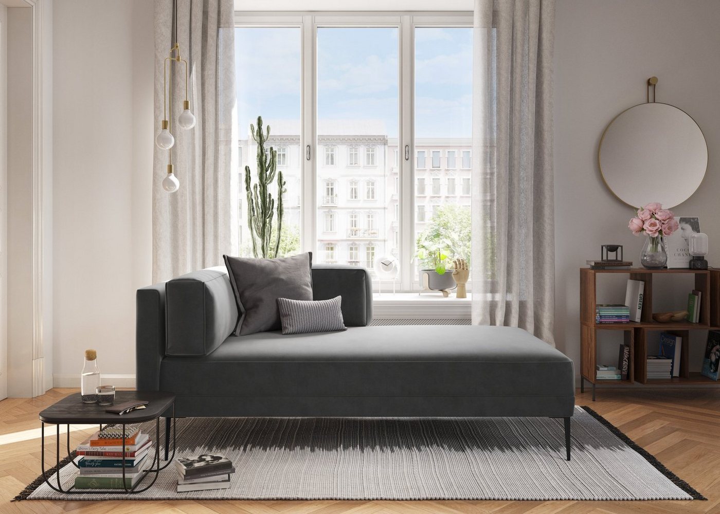 Home affaire Recamiere Bihult, Armlehne links oder rechts bestellbar von Home affaire