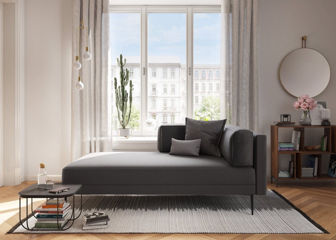 Home affaire Recamiere Bihult, Armlehne links oder rechts bestellbar von Home affaire