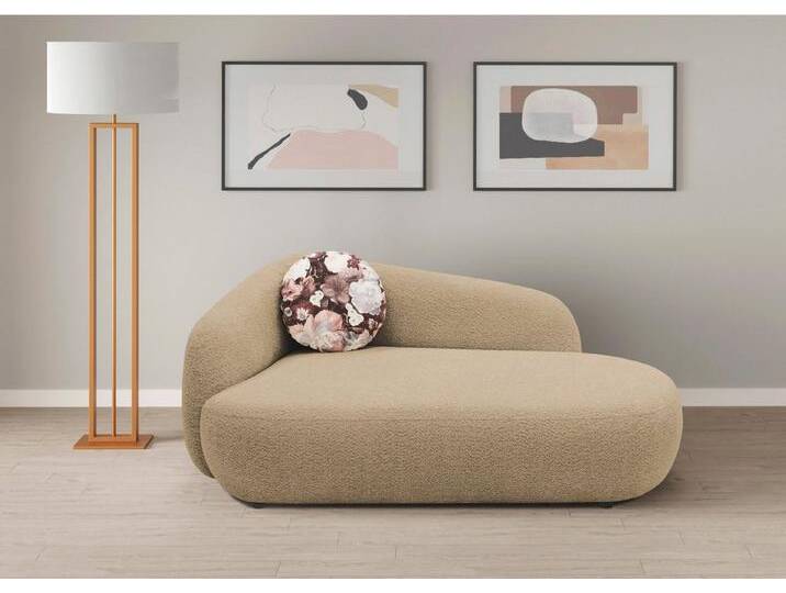 andas Recamiere Björnar incl. Wende-Zierkissen: Blumenmuster, bzw. uni, Federkern, Armlehne links oder rechts wählbar, B/T/H: 183/105/75 cm, beige andas Recamiere Björnar incl. Wende-Zierkissen: Blumenmuster, bzw. uni, Federkern, Armlehne links oder rechts wählbar, B/T/H: 183/105/75 cm, beige von andas