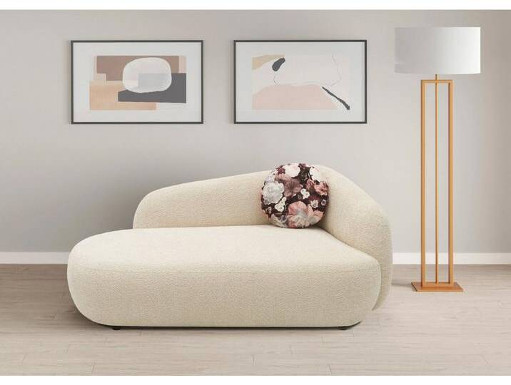 andas Recamiere Björnar incl. Wende-Zierkissen: Blumenmuster, bzw. uni, Federkern, Armlehne links oder rechts wählbar, B/T/H: 183/105/75 cm, beige andas Recamiere Björnar incl. Wende-Zierkissen: Blumenmuster, bzw. uni, Federkern, Armlehne links oder rechts wählbar, B/T/H: 183/105/75 cm, beige von andas