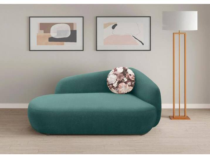 andas Recamiere Björnar incl. Wende-Zierkissen: Blumenmuster, bzw. uni, Federkern, Armlehne links oder rechts wählbar, B/T/H: 183/105/75 cm, grün andas Recamiere Björnar incl. Wende-Zierkissen: Blumenmuster, bzw. uni, Federkern, Armlehne links oder rechts wählbar, B/T/H: 183/105/75 cm, grün von andas