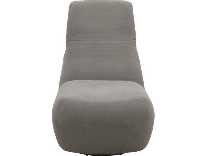 andas Relaxsessel Emberson Sessel, Rückenlehne hochklappbar, Drehsessel, Rückenverstellung, Drehfunktion, silberfarben, Drehfunktion-Rückenfunktion von andas