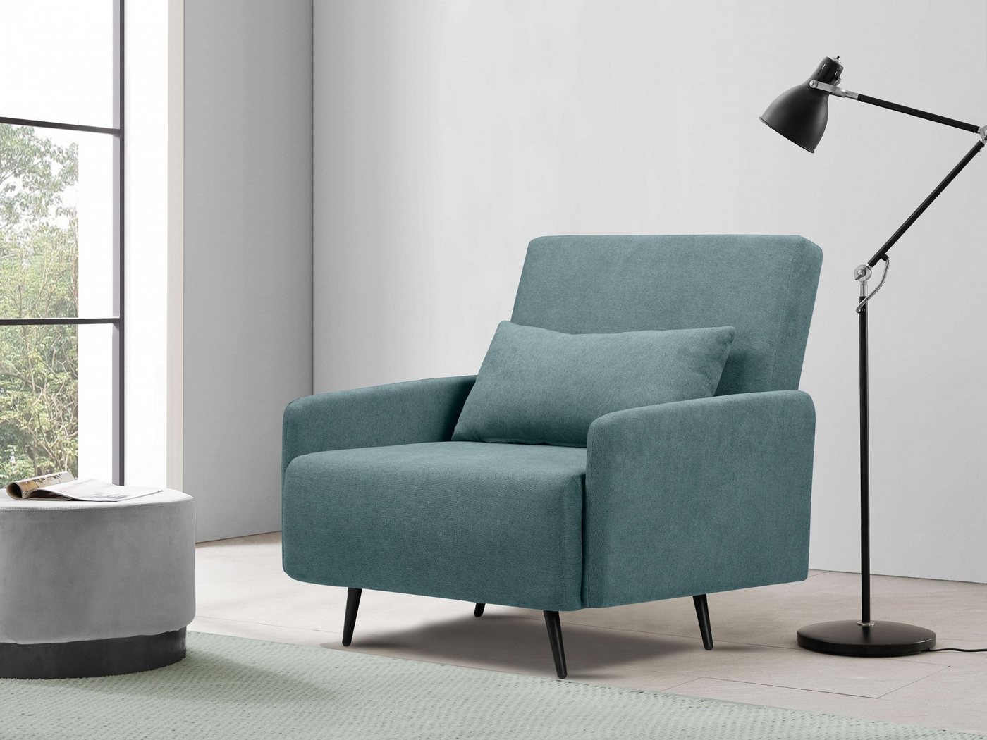 andas Schlafsofa Linnea, Daybed mit aufklappbarer Liegefläche andas Schlafsofa Linnea, Daybed mit aufklappbarer Liegefläche von andas