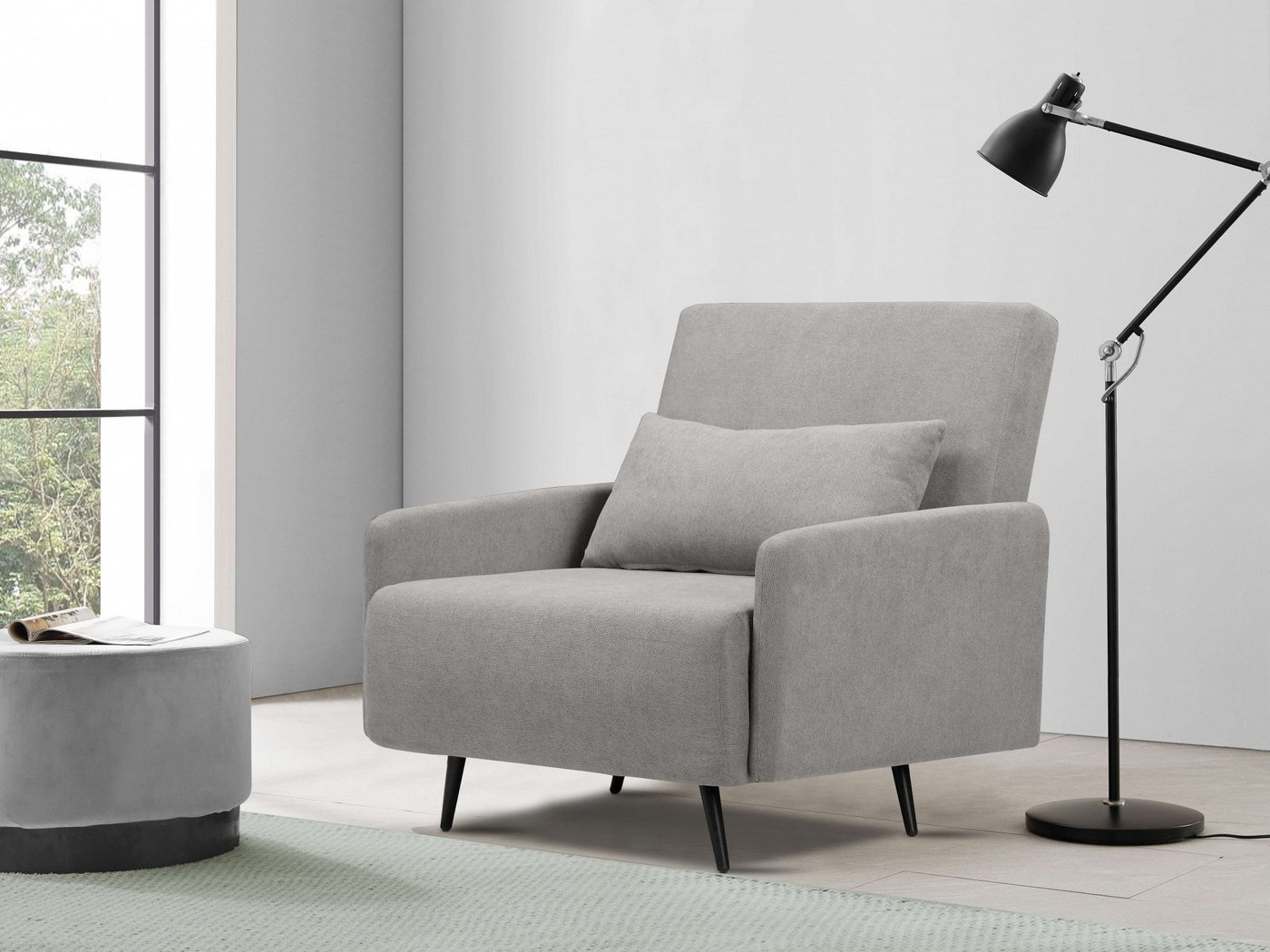 andas Schlafsofa Linnea, Daybed mit aufklappbarer Liegefläche andas Schlafsofa Linnea, Daybed mit aufklappbarer Liegefläche von andas