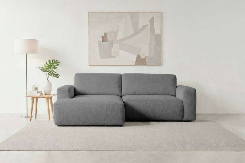 andas Schlafsofa Noord Schlafecksofa, Breite 250 cm, Cord, Struktur, Webstoff, mit Wellenunterfederung, Massivholzrahmen andas Schlafsofa Noord Schlafecksofa, Breite 250 cm, Cord, Struktur, Webstoff, mit Wellenunterfederung, Massivholzrahmen von andas