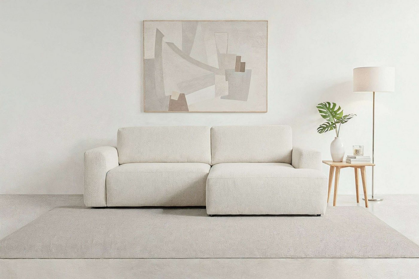 andas Schlafsofa Noord Schlafecksofa, Breite 250 cm, Cord, Struktur, Webstoff, mit Wellenunterfederung, Massivholzrahmen andas Schlafsofa Noord Schlafecksofa, Breite 250 cm, Cord, Struktur, Webstoff, mit Wellenunterfederung, Massivholzrahmen von andas