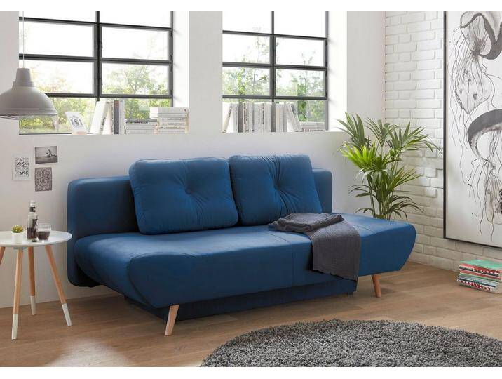 andas Schlafsofa Segmon, einfach in ein bequemes Bett umwandeln, inklusive Bettkasten, blau, Ozeanblau andas Schlafsofa Segmon, einfach in ein bequemes Bett umwandeln, inklusive Bettkasten, blau, Ozeanblau von andas