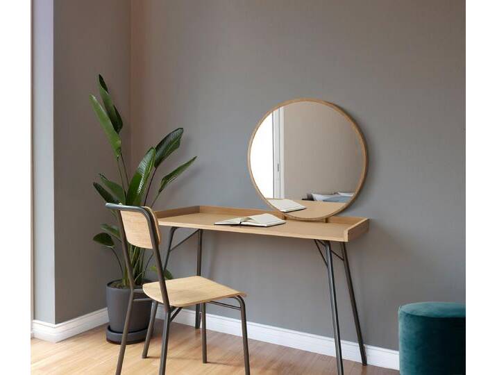 andas Schminktisch, besonderes Design, Breite 115 cm, FSC®-zertifiziert, beige andas Schminktisch, besonderes Design, Breite 115 cm, FSC®-zertifiziert, beige von andas