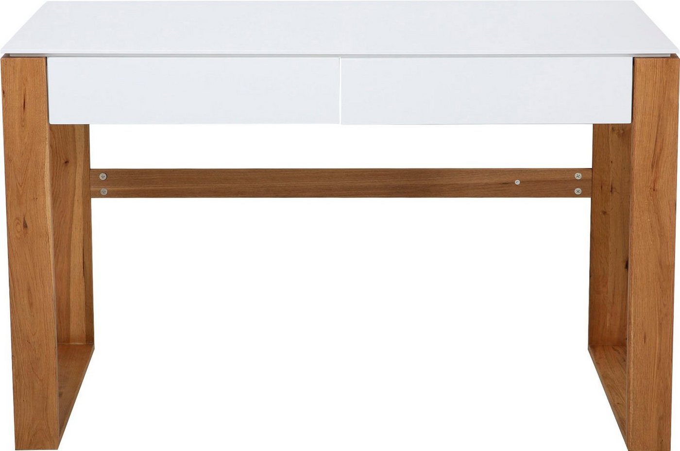 andas Schreibtisch Herdis, mit 2 grifflosen Schubladen andas Schreibtisch Herdis, mit 2 grifflosen Schubladen von andas
