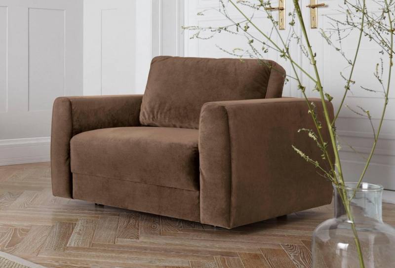 andas Sessel Hobro Loungesessel, in 3 Bezugsqualitäten in vielen Farben, Design by Morten Georgsen von andas