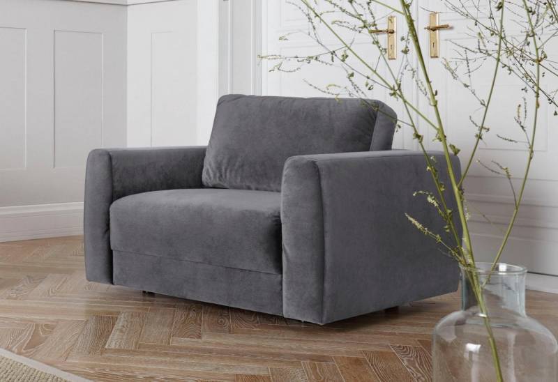 andas Sessel Hobro Loungesessel, in 3 Bezugsqualitäten in vielen Farben, Design by Morten Georgsen von andas